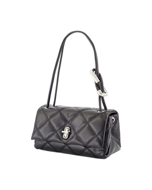 Marc Jacobs Black Mini Dual Chain Shoulder Handbag