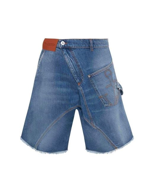J.W. Anderson Blue Shorts for men