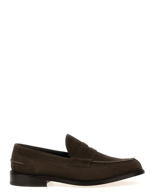 Tricker's Brown 'Adam' Loafers for men