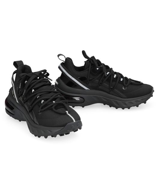 DSquared² Black Bubble Low-Top Sneakers for men
