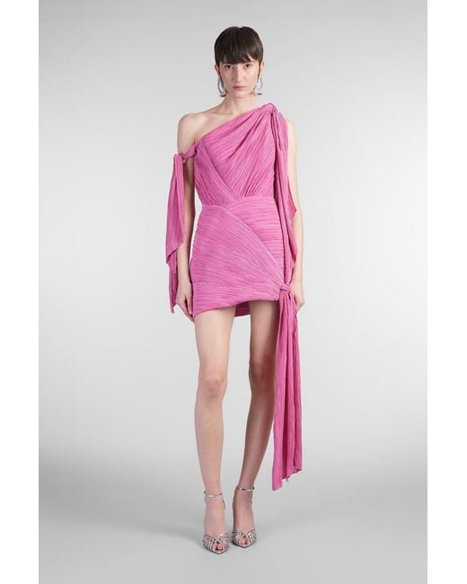 Cult Gaia Pink Wonder Dress