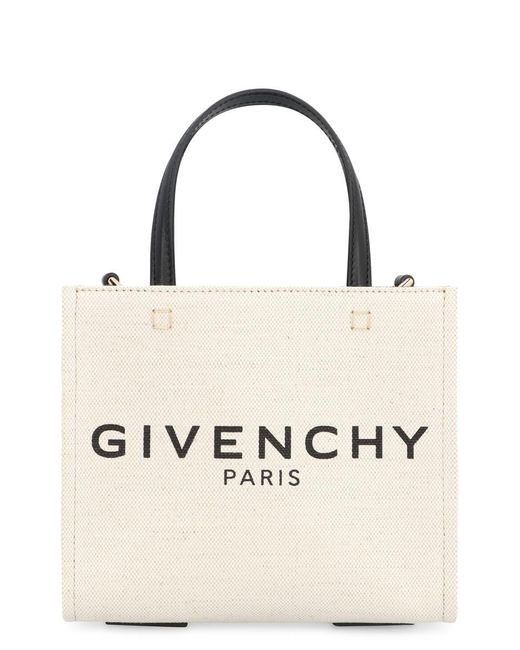 Givenchy Natural G Canvas Tote Bag
