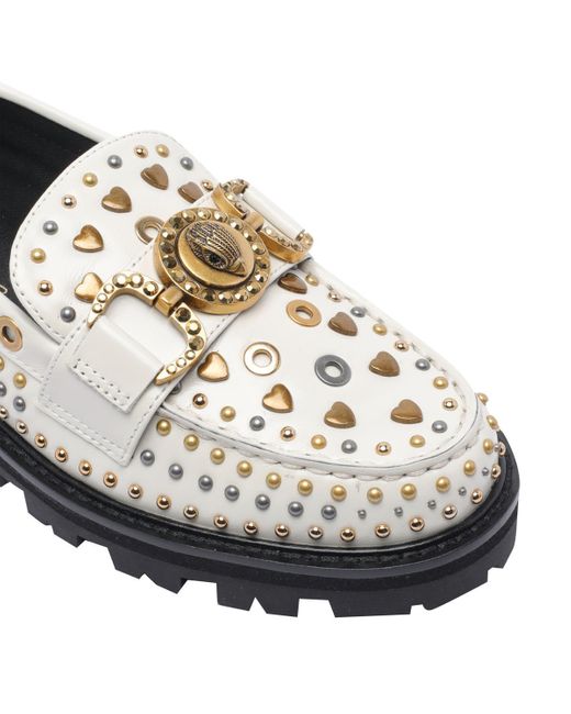 Kurt Geiger White Flat Shoes