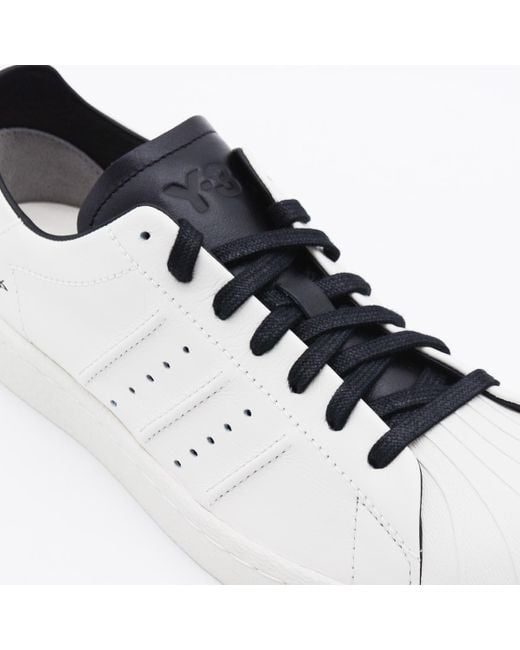 Y-3 Multicolor Leathe Superstar Sneakers for men