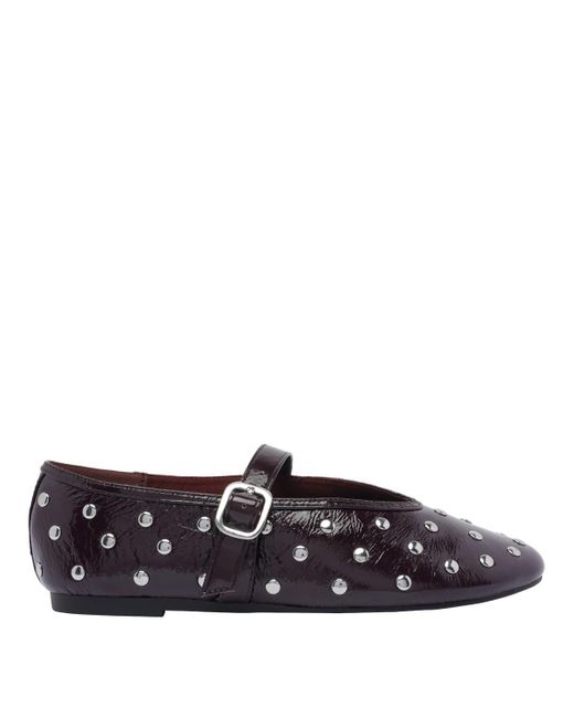 Steve Madden Black Flat Shoes