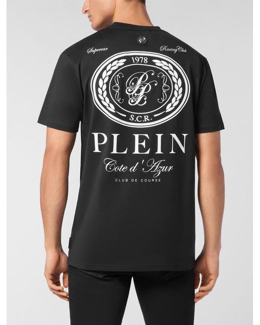 Philipp Plein Black T-Shirts And Polos for men