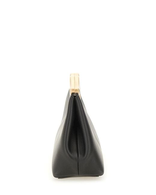 Cult Gaia Black "Valma" Clutch Bag