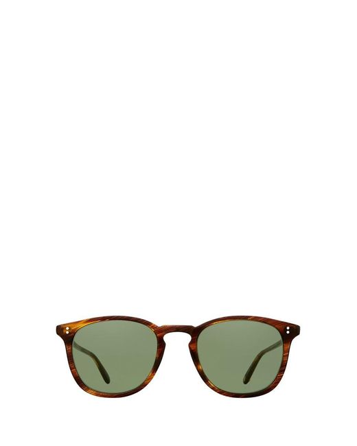 Garrett Leight Green Sunglasses