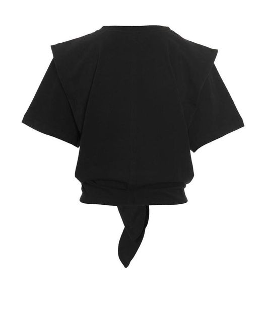 Isabel Marant Zeli Midi T-shirt Black
