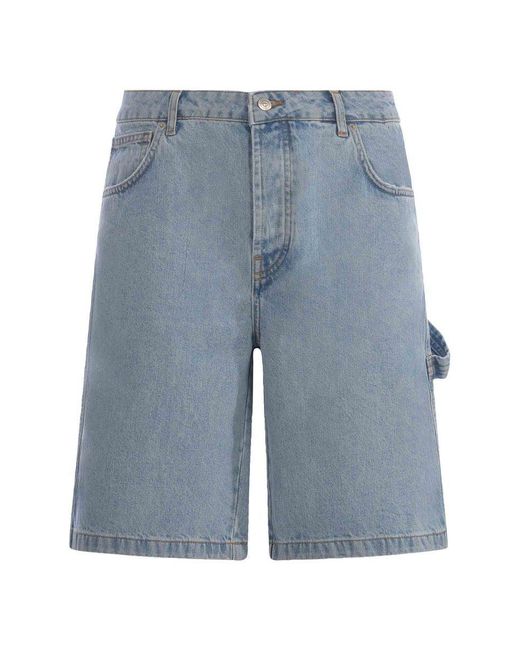 Drole de Monsieur Blue Bermuda Shorts for men