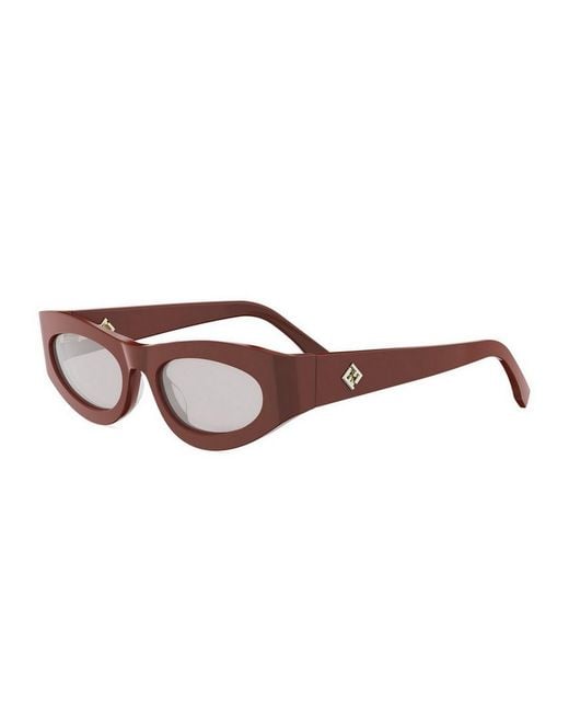 Fendi Brown Ff Diamonds Sunglasses