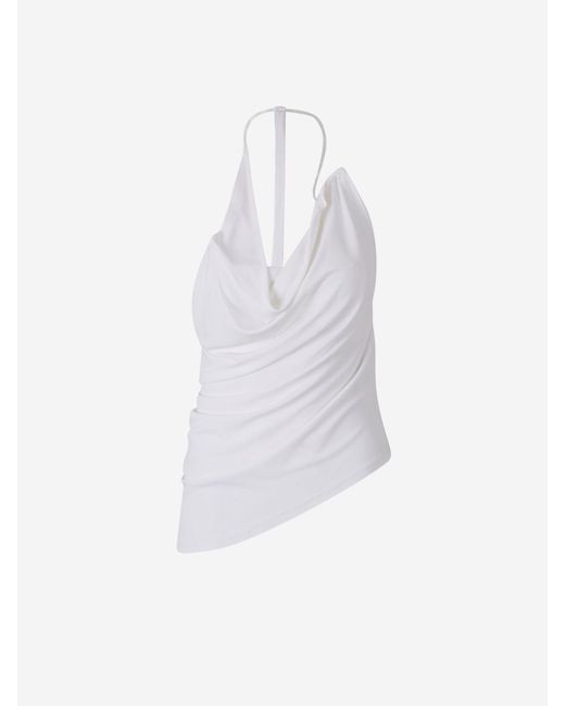 Christopher Esber White Top Point Levitate
