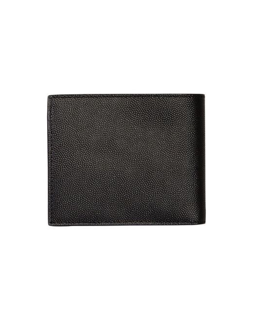 Saint Laurent Black Portafoglio East/west for men