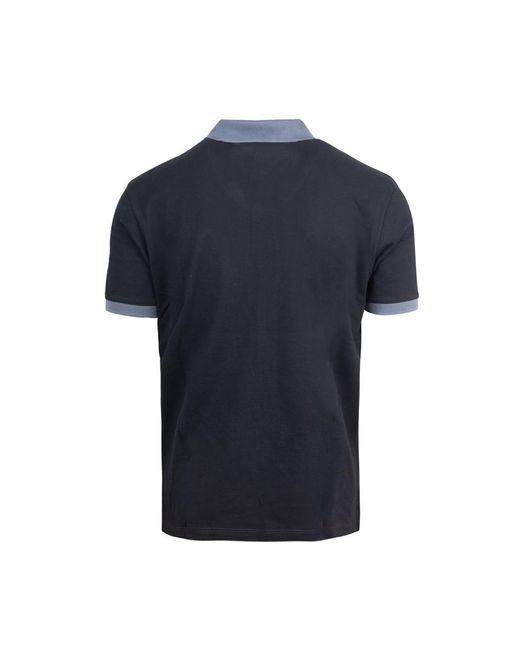 Emporio Armani Black Polo Shirt for men