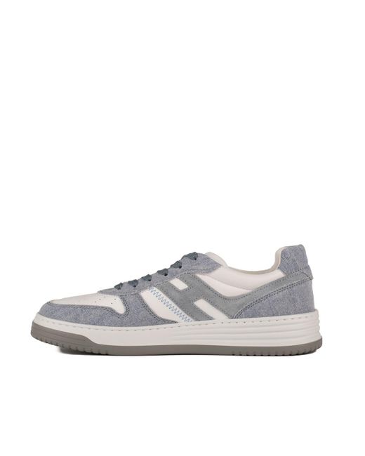 Hogan Gray And Light H630 Sneakers for men