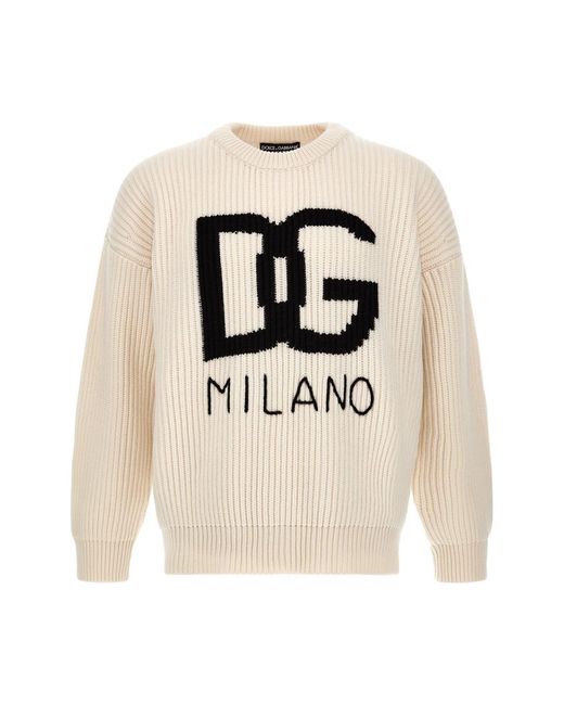 Dolce & Gabbana Natural Dolce&gabbana Knitwear for men