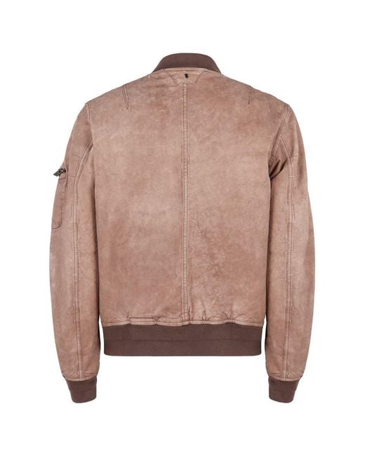 Salvatore Santoro Pink Leather Jacket for men