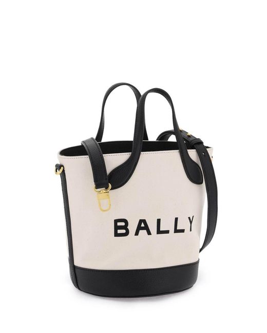 Bally Black '8 Hours' Bucket Bag