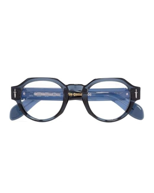 Cutler & Gross Blue The Great Frog 006 Eyeglasses for men