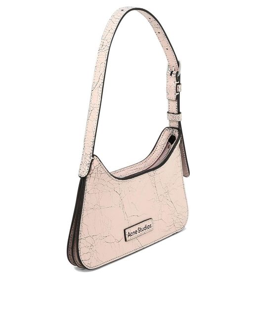 Acne Pink "micro Platt" Shoulder Bag