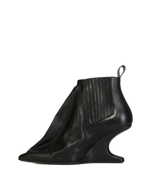 Rick Owens Black Ankle Taco