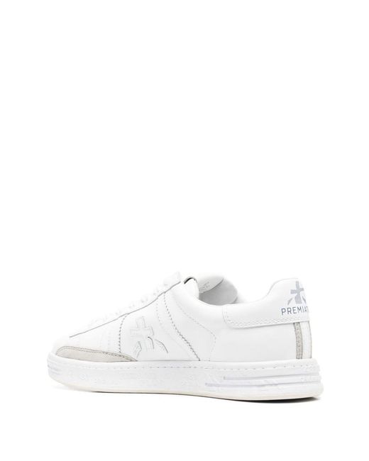 Premiata White 'russell' Low-top Sneakers for men
