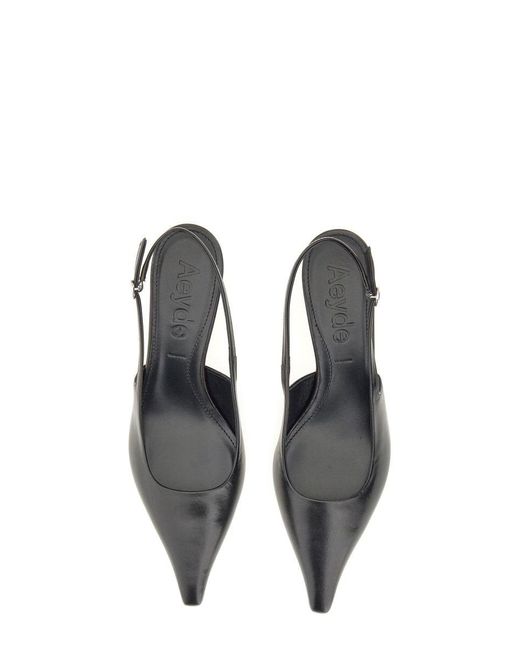 Aeyde White Catrina" Pump