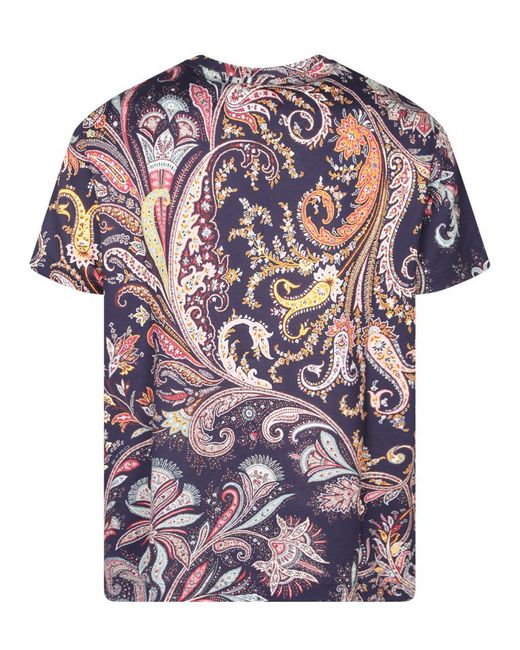 Etro Pink T-Shirts for men