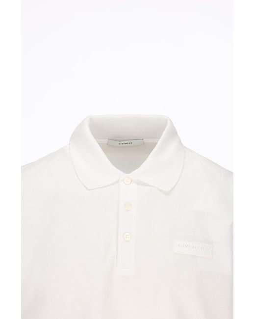 Givenchy White T-Shirt And Polo Shirt for men