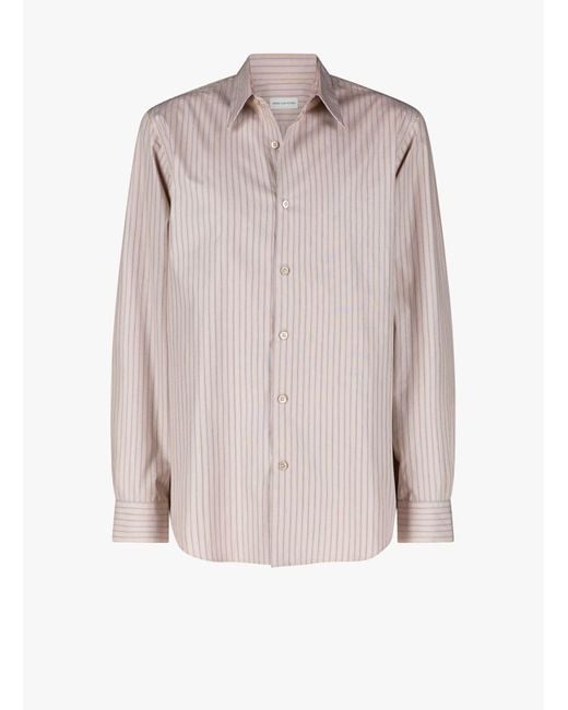 Dries Van Noten Pink 00840 Curles 2297 M.W.Shirt for men