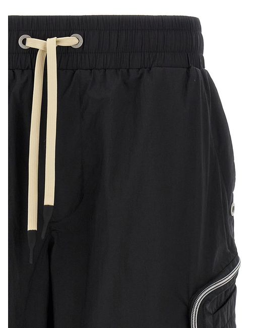 Moose Knuckles Black 'Tristan' Bermuda Shorts for men