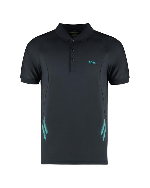 Boss Black Technical Fabric Polo Shirt for men
