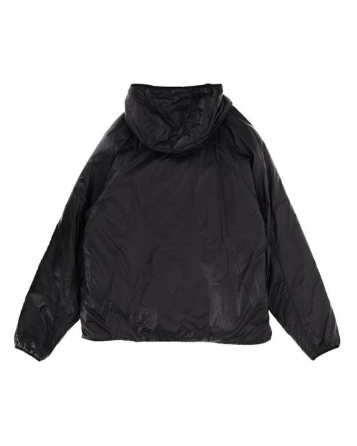 Laminar Black Hooded Jacket for men