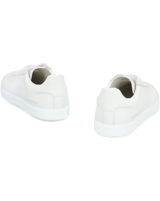 Givenchy White Town Leather Low-top Sneakers