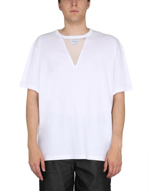 Raf Simons White T-Shirt With Logo for men