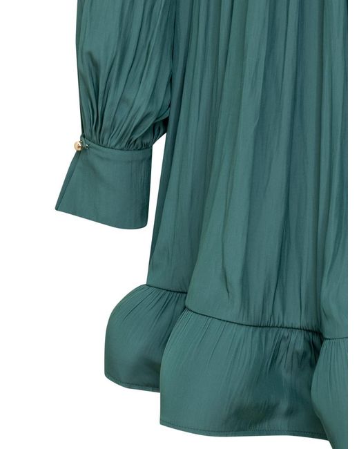 Lanvin Green Dress