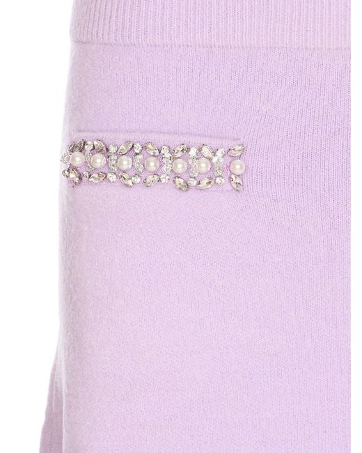 Self-Portrait Purple Skirts