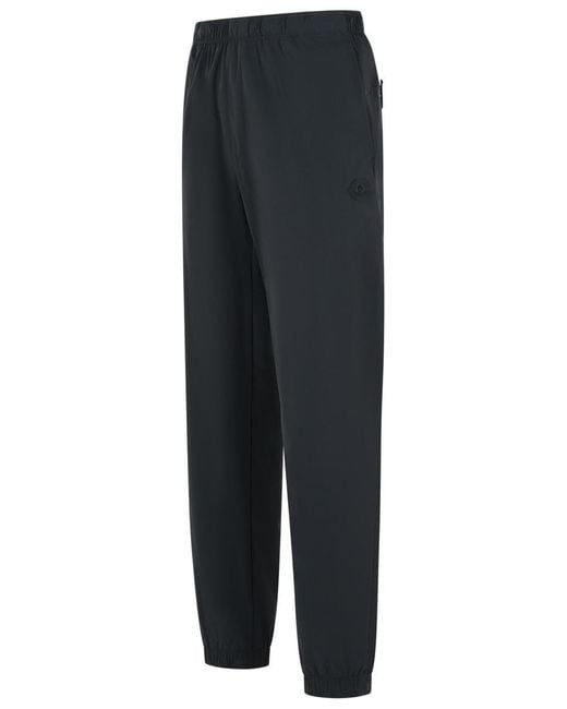 Moncler Blue Black Polyamide Blend Trousers for men