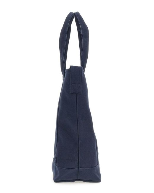 KENZO Blue Boke Flower Shoulder Tote Bag