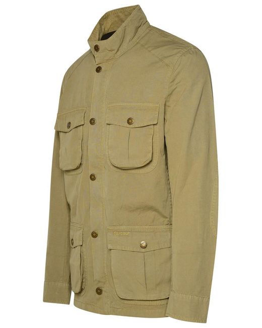 Barbour Green Corbridge Cotton Jacket for men