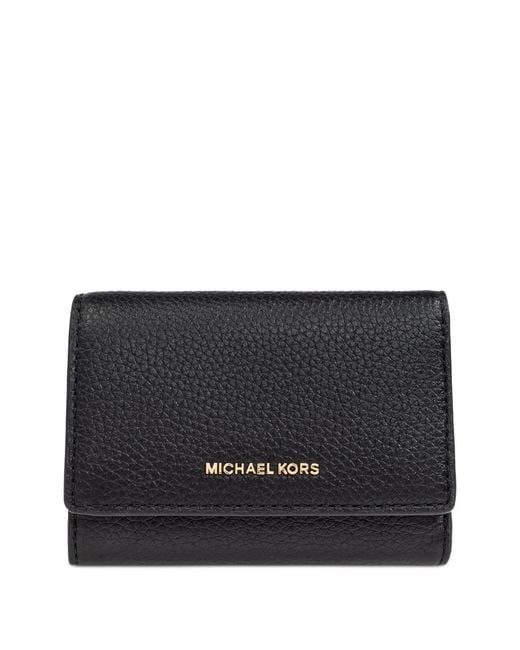 Michael Kors Black Bryant Trifold Wallet