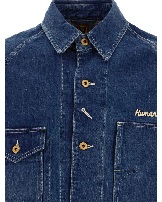 Human Made Blue "Coverall" Denim Jacket for men