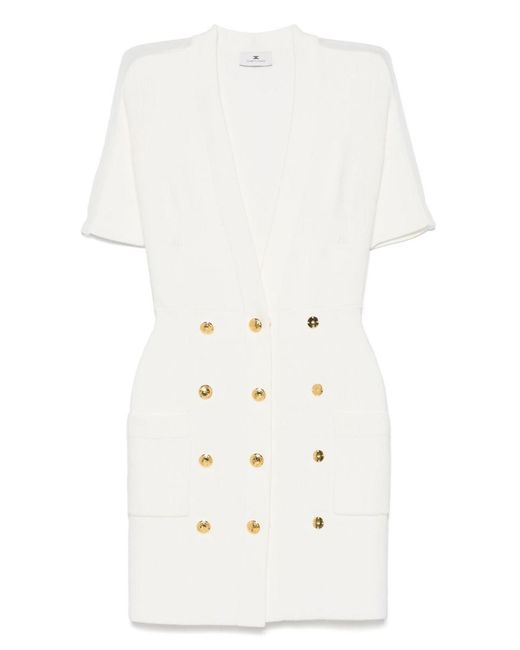 Elisabetta Franchi White Dresses
