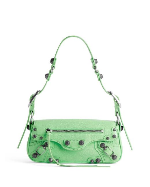 Balenciaga Green Le Cagole Xs Sling Bag
