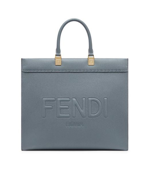 Fendi Blue Shoulder Bags