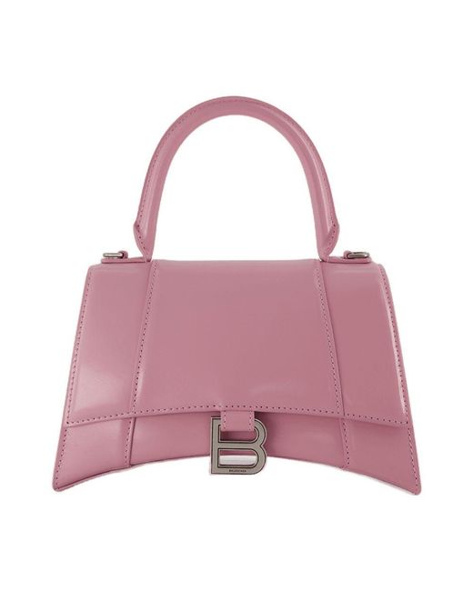 Balenciaga Pink Hourglass S Bag