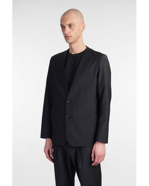 Attachment Black Blazer for men