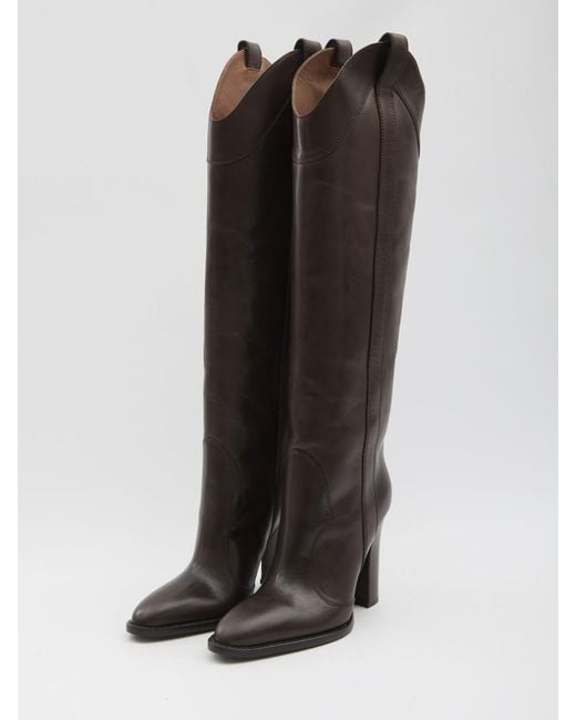 Paris Texas Brown Lavinia Western Boots
