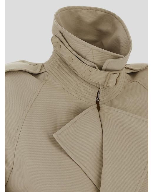 Burberry Natural Double-breasted Jacket