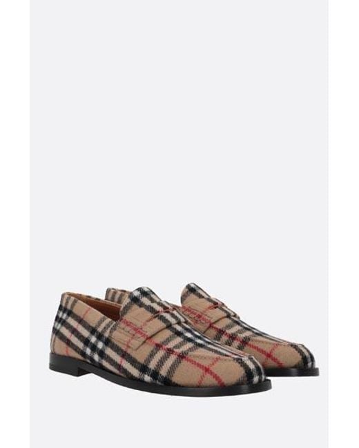 Burberry Natural Flat Shoes for men